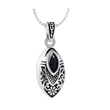 Mourning Crystal Teardrop Ash Jewelry Urn - Love Charms Option