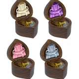 Walnut Heart Music Box Keepsake Urn - My Heart Will Go On