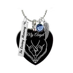 My Angel Pendant Urn - Love Charms Option