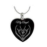 My Angel Pendant Urn - Love Charms Option