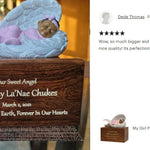Child Girl Protective Angel Wings Urn