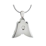 My Little Angel Pink Cremation Jewelry Urn - Love Charms Option