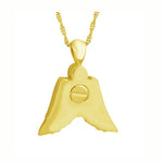 My Little Angel Gold Cremation Pendant Urn