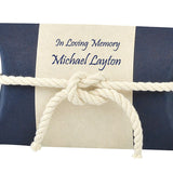 Nautical Peaceful Pillow® Water Burial Cremation Urn - Biodegradable Water Burial At Sea Urn - Wide River Urn