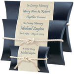 Nautical Peaceful Pillow® Water Burial Cremation Urn - Biodegradable Water Burial At Sea Urn - Wide River Urn