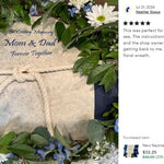Nautical Peaceful Pillow® Water Burial Cremation Urn - Biodegradable Water Burial At Sea Urn - Wide River Urn