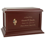 US Navy Anchor Sailor Cremation Urn - Adult Wood Urn