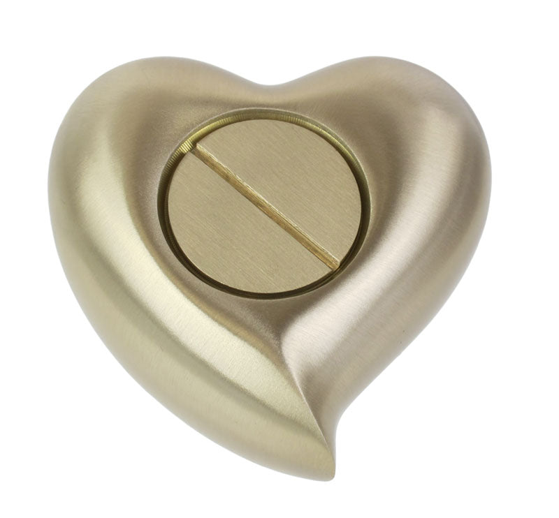 Eternal Golden Heart Keepsake Urn