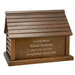 Log Cabin Cremation Adult Urn