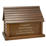 Log Cabin Cremation Adult Urn
