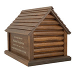 Log Cabin Cremation Adult Urn