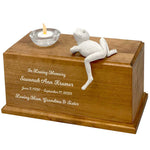 Whimsical Frog Adult Cremation Urn