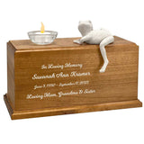 Whimsical Frog Adult Cremation Urn