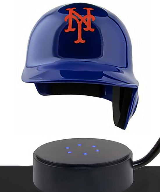 Baseball Cremation Urn & New York Mets Hover Helmet Décor