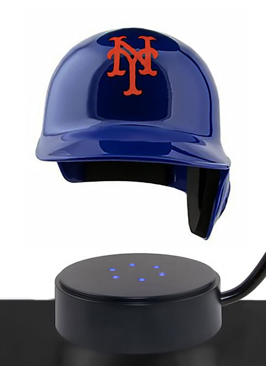 Baseball Cremation Urn & New York Mets Hover Helmet Décor