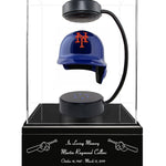 Baseball Cremation Urn & New York Mets Hover Helmet Décor