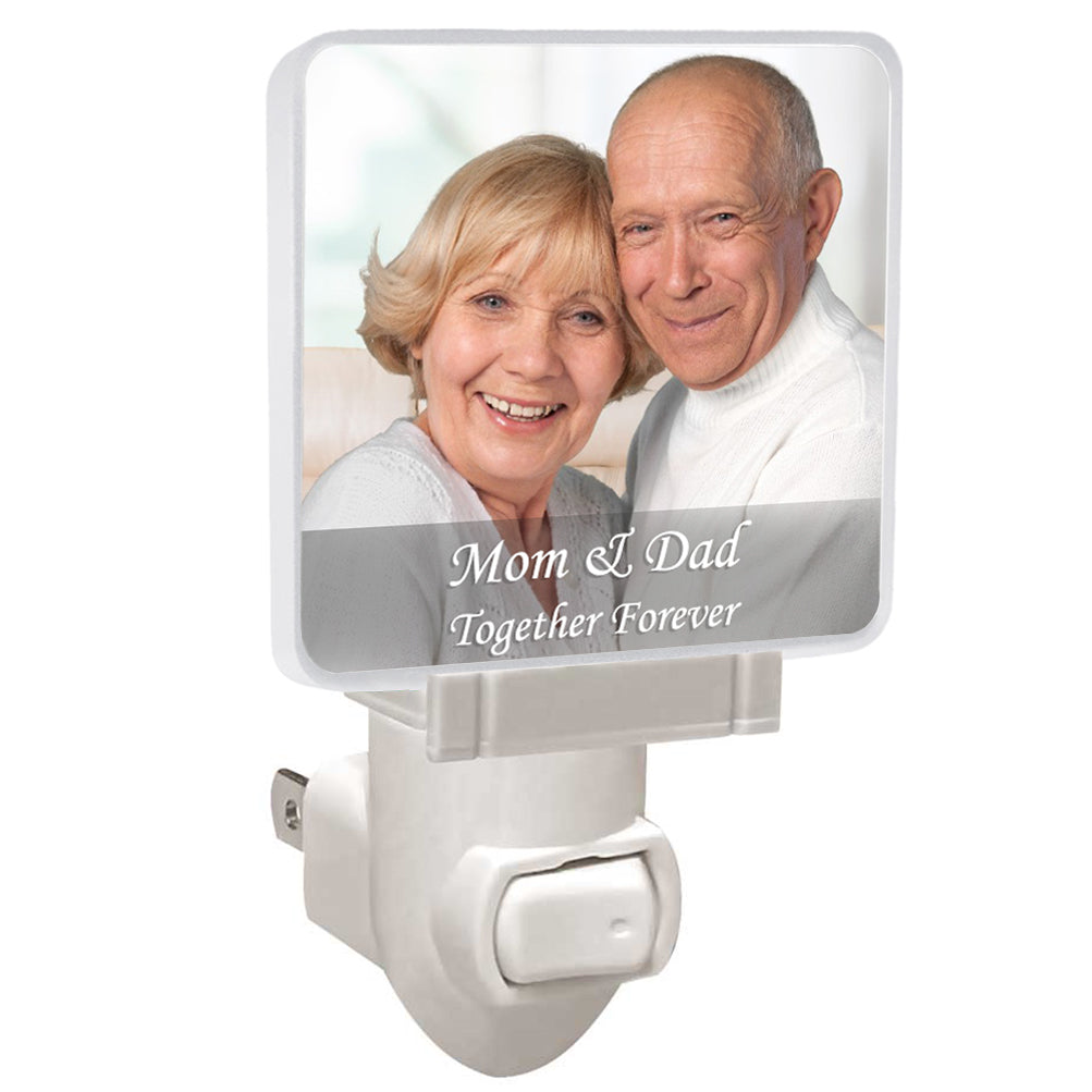 Memorial Photo Night Light - 2 Lines of Personalization