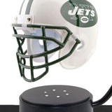 Football  Adult or Medium Cremation Urn & New York Jets Hover Helmet Décor - Free Engraving