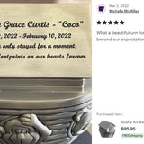 Noah's Ark Baby Pewter Urn