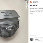 Noah's Ark Baby Pewter Urn