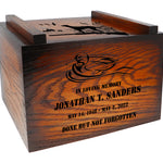 Rodeo Deer & Duck Hunter Ammo Box Cremation Urn - Made in USA