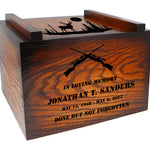 Rodeo Deer & Duck Hunter Ammo Box Cremation Urn - Made in USA