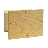 Oak Wood Raku Tile Adult Cremation Urns - Free Engraving