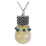 Ocean Breeze Glass Jewelry Cremation Urn