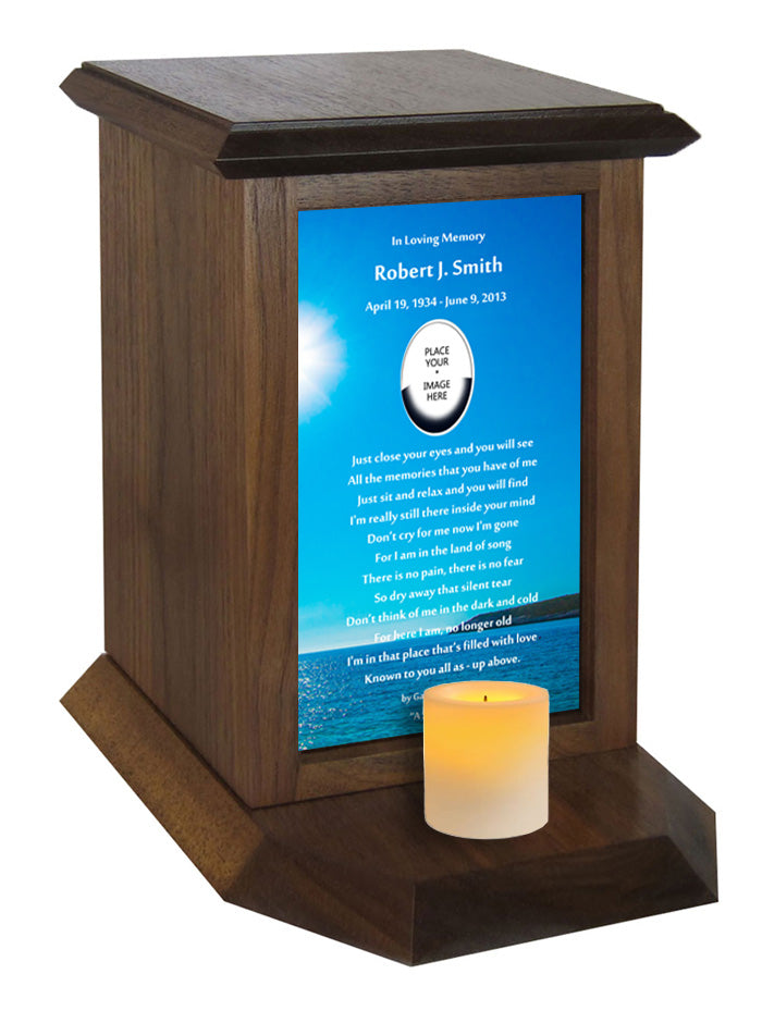Ocean Tears Poem Urn