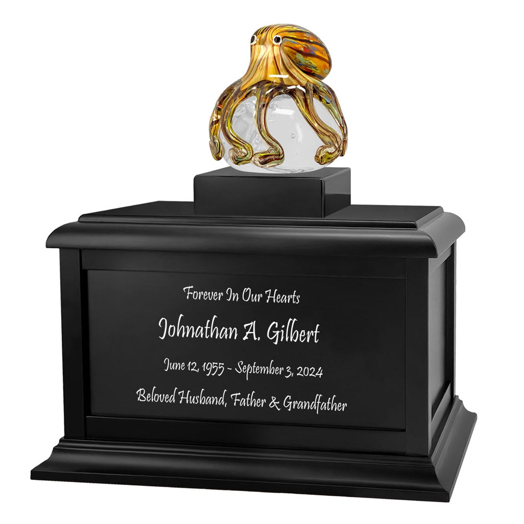Oceanic Crystal Art Adult Cremation Urn Collection