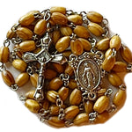 Olivewood Rosary Necklace Urn