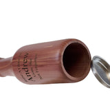 Beer Bottle Toast Keepsake Urn - Light or Dark Wood Options