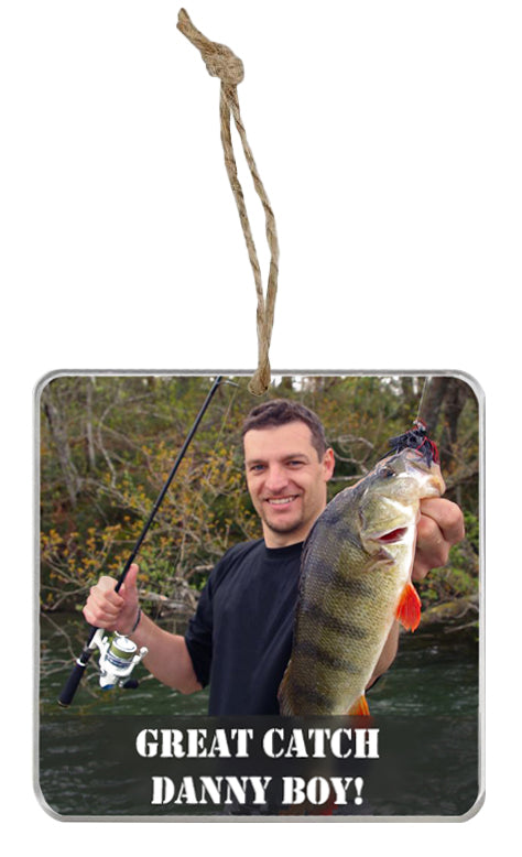 Personalized Photo Ornament - Photo & Imprinting