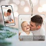 Personalized Photo Ornament - Photo & Imprinting