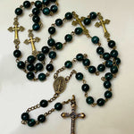 Our Father Crosses Rosary Necklace Urn