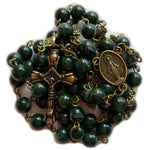 Our Father Crosses Rosary Necklace Urn