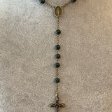 Our Father Crosses Rosary Necklace Urn