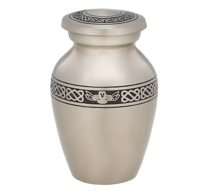 Flying Owl Pewter Mini Keepsake Urn