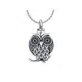 Owl of Love Cremation Jewelry Urn - Love Charms™ Option
