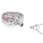 Owl Shimmering Tree Rainbow Jewelry Urn - Love Charms® Option