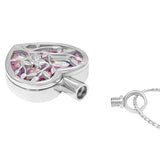 Owl Shimmering Tree Rainbow Jewelry Urn - Love Charms® Option