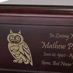 Country Owl Urn