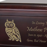 Country Owl Urn