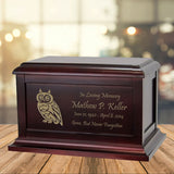 Country Owl Cremation Urn