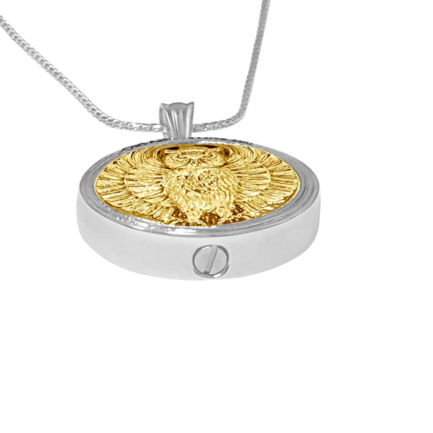 Owl Always Love You Gold Ash Pendant Urn - Love Charms® Option