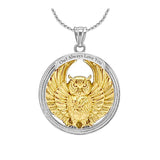 Owl Always Love You Gold Ash Pendant Urn - Love Charms® Option