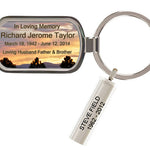 Painted Sky Keychain Urn