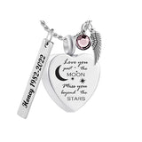 Love You Past The Moon Ash Urn - Love Charms™ Option