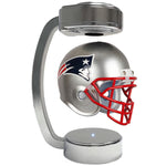 Football Adult or Medium Cremation Urn & New England Patriots Hover Helmet Décor - Free Engraving