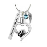 Paw Heart Jewelry Urn - Love Charms™ Option